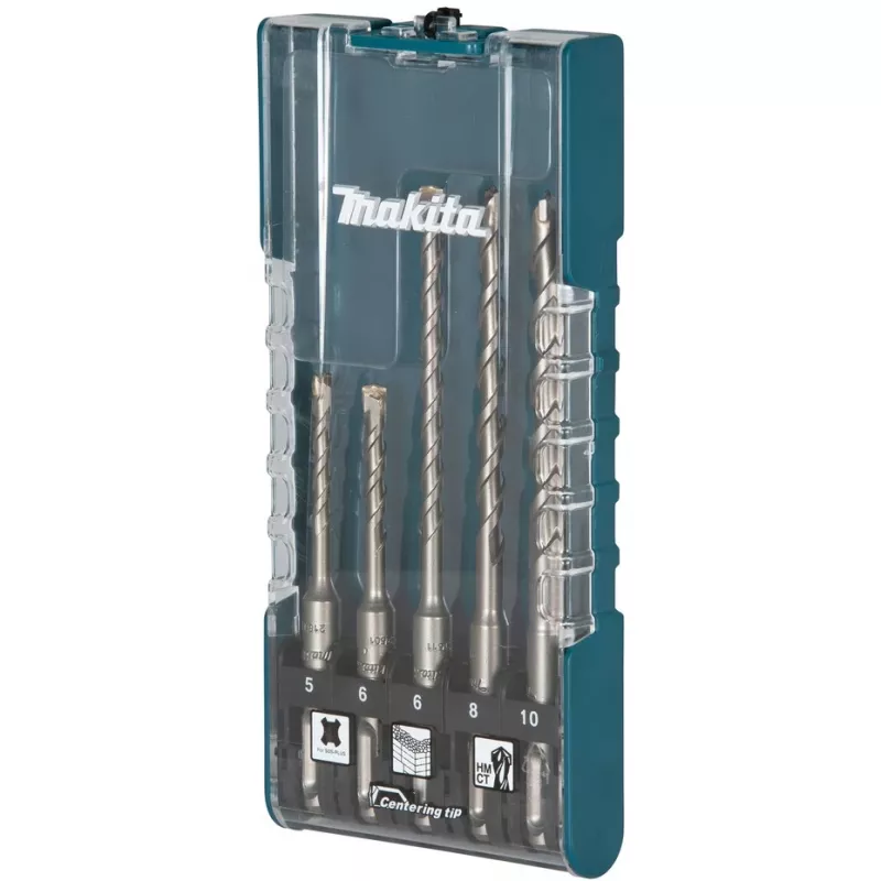Makita E-15702 SDS-PLUS puuritera komplekt müüritisele, 5 osa (E-15702)
