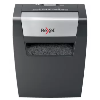 Rexel Momentum X406 ristlõikega paberipurustaja P4, osakesteks lõikav purustamine, 4 x 28 mm, 15 L, 125 lehte, 70 dB, nupud