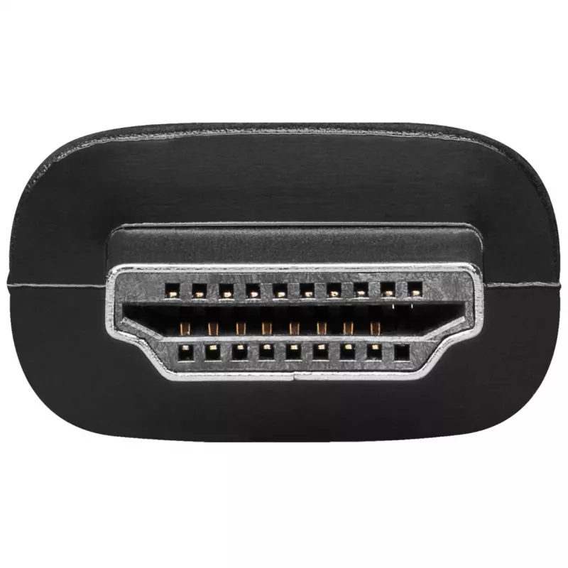 Wentronic Goobay HDMI™ / DVI-D adapter, HDMI standardpistik (tüüp A), must - 19-kontaktiline HDMI™ pistik > DVI-D (24+1) pesa (68098)