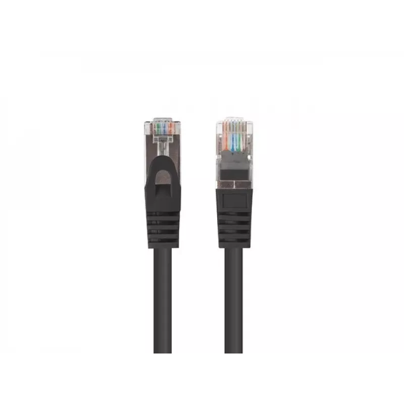 LANBERG RJ-45 Cat6 ühenduskaabel PCF6-20CC-0150-BK, F/UTP, CCA juht, 1,5 m, must