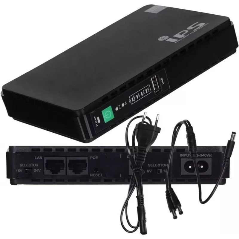IPS ROUTERUPS-15-POE katkematu toiteallikas (UPS) 15 W