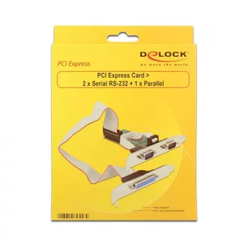 Sisemine paralleel- ja jadaportide adapter DeLOCK 89556