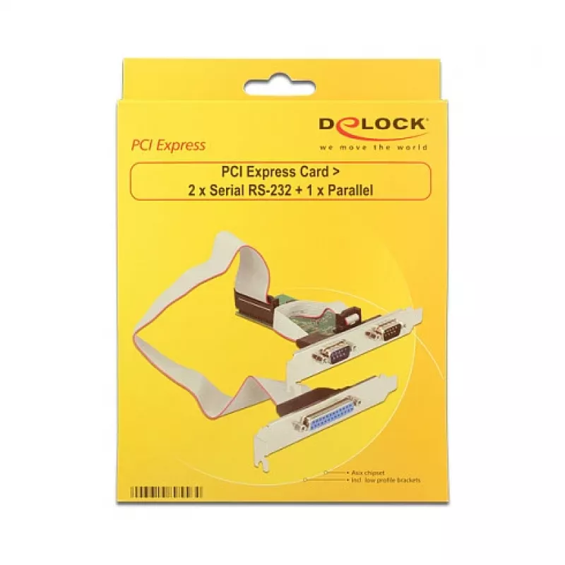 Sisemine paralleel- ja jadaportide adapter DeLOCK 89556