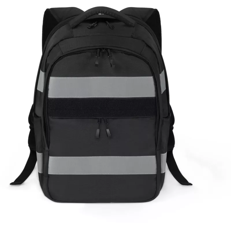 DICOTA Hi-Vis V2 seljakott must 320x220x455mm PET TPU