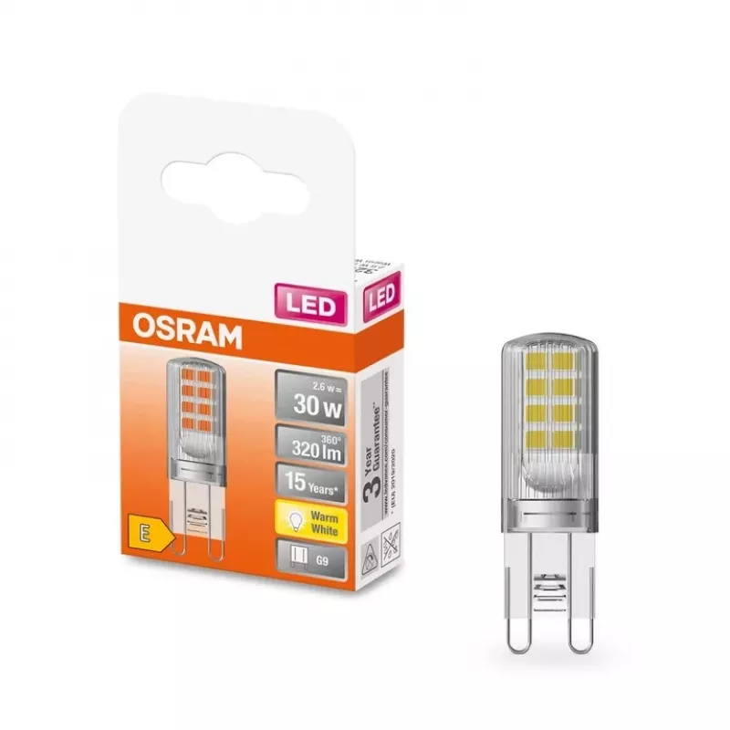 Parathom Clear kapsel-LED | G9 | 2,6 W | Soe valge