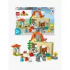 Ehitusmänguasi LEGO DUPLO Farm Animal Care komplekt 10416 — 74 tükki, 2 minifiguuri, vanus 2+