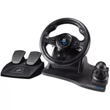 Subsonic SA5596-NG mängukontroller must USB rool pedaalid 270°