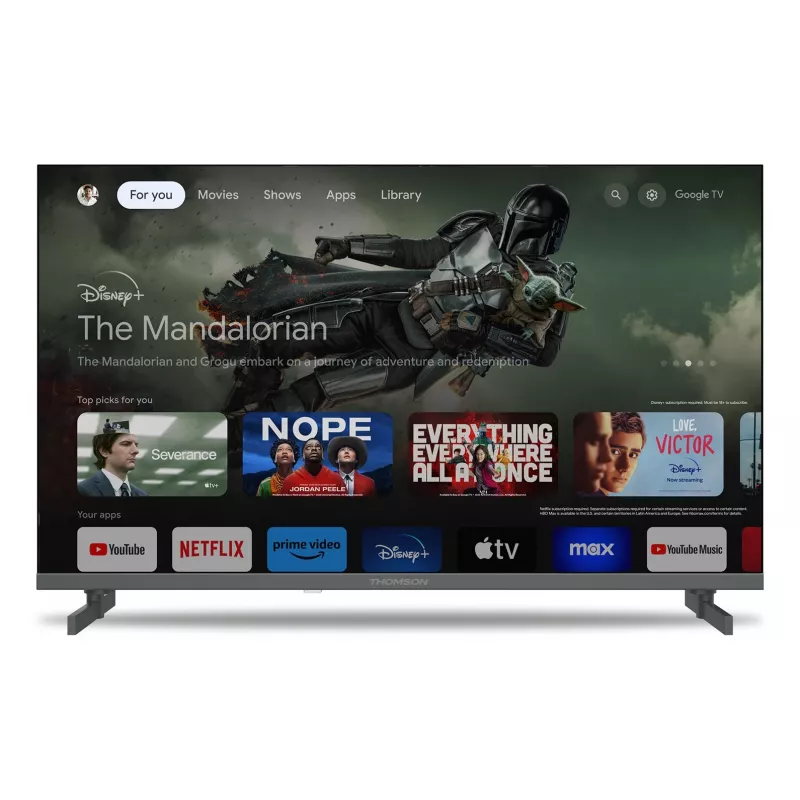 Thomson 50QG4S14 TV 139.7 cm (55) 4K Ultra HD Smart TV Wi-Fi hall
