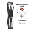 Trimmer Wahl GroomsMan Pro aku must roostevaba teras 0,7 mm 3 cm