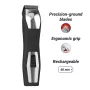 Trimmer Wahl GroomsMan Pro aku must roostevaba teras 0,7 mm 3 cm