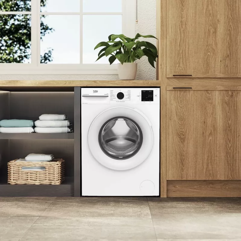 BEKO BM1WFU38225WW pesumasin b100 8kg 1200 p/min AquaWave Valge