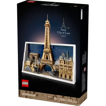 LEGO ARCHITECTURE 21064 Pariis – Armastuse linn