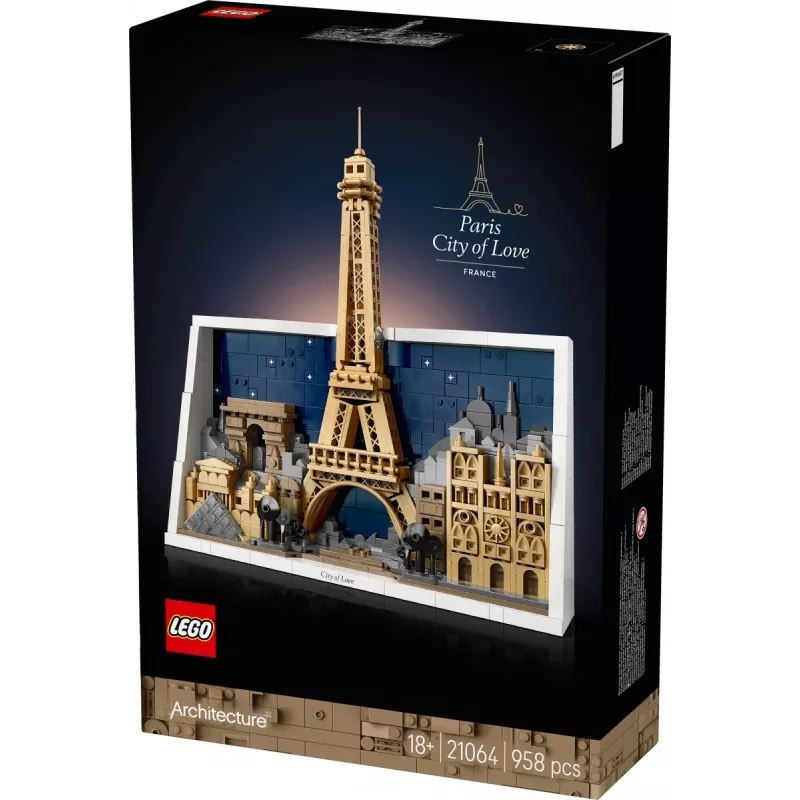 LEGO ARCHITECTURE 21064 Pariis – Armastuse linn