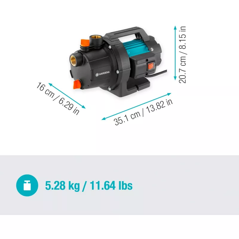 Gardena 09010-47 Garden Tool 3000 L Must