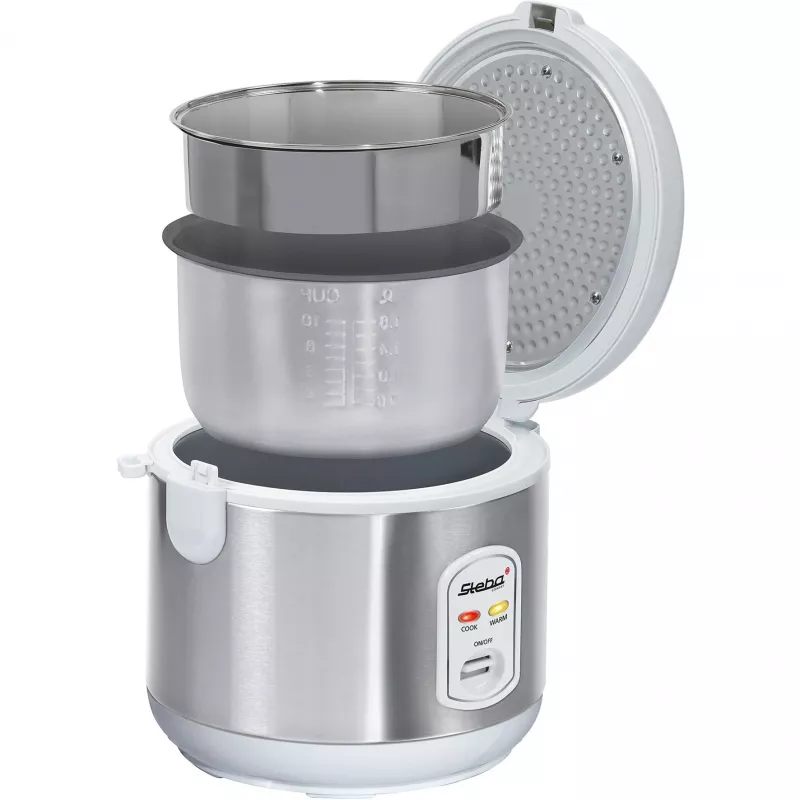 Riisikeetja Steba RK 2 3.5 L 700 W roostevaba teras valge 050200