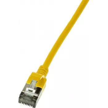 LogiLink CQ9037S võrgukaabel 1 m Cat6a S/FTP (S-STP) kollane (CQ9037S)