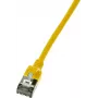 LogiLink CQ9037S võrgukaabel 1 m Cat6a S/FTP (S-STP) kollane (CQ9037S)