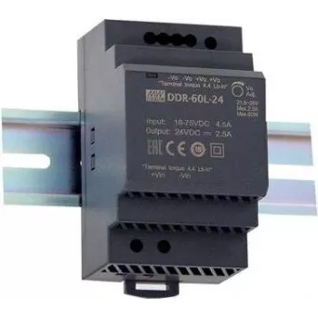 MEAN WELL DDR-60L-5 toiteplokk ja pingemuundur 60 W (DDR-60L-5)