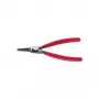Knipex 46 11 A1 Seegerõngatangid väliste rõngaste jaoks 10-25 mm, sirge otsaga