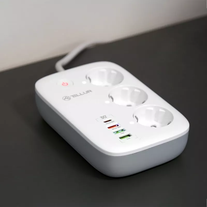 Tellur TLL331521 Smart WiFi pistikupesapulk