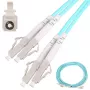 Patchcord Extralink LC/UPC-LC/UPC Multi Mode OM3 Duplex 3mm 1m