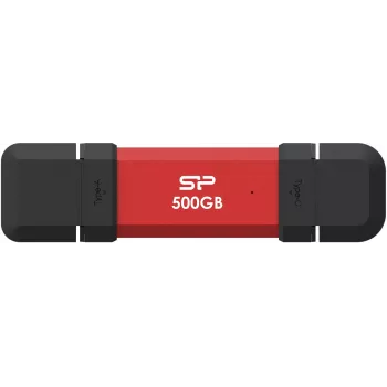 Kaasaskantav SSD Silicon Power DS72 500 GB, USB-C/USB-A 3.2 Gen 2