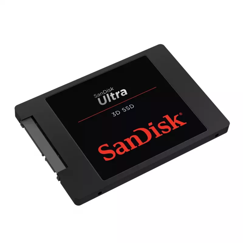 SanDisk Ultra 3D - SSD - 500GB - sisemine - 2.5 (6,4 cm) - SATA 6Gb/s (SDSSDH3-500G-G26)