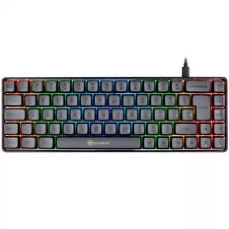 GAMIAC TKL69G SF mänguklaviatuur, Kailh Punane - must/hall