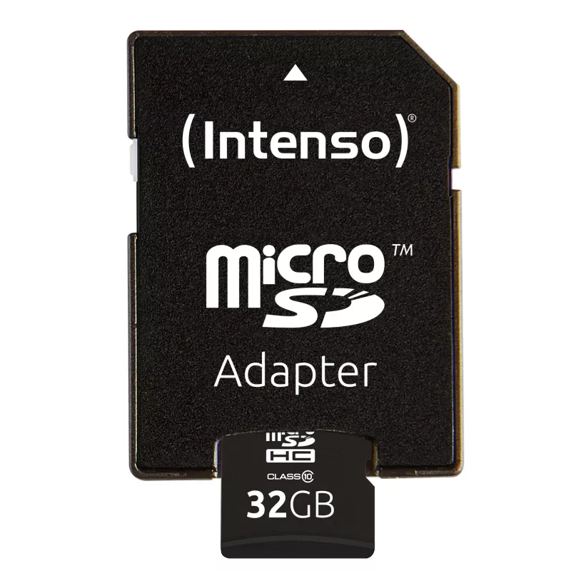 MÄLU MICRO SDHC 32GB C10/ADAPTERIGA 3413480 INTENSO