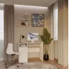 PORTO Left Desk, Valge