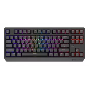 GENESIS Thor 230 TKL klaviatuur Mängimine USB + RF juhtmevaba + Bluetooth QWERTY USA inglise Must