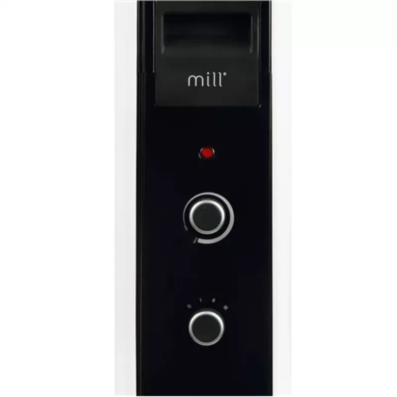 Mill | Soojendi | AB-H1000MEC | Õlitäitega radiaator | 1000 W | Võimsustasemete arv 3 | Sobib ruumidesse kuni 12-16 m² | Valge