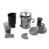 Mahlapress ESPERANZA EKJ002 — 500 W, 0,45 L mahlanõu, 1,5 L viljalihamahuti, roostevaba teras/must