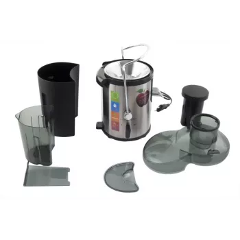 Mahlapress ESPERANZA EKJ002 — 500 W, 0,45 L mahlanõu, 1,5 L viljalihamahuti, roostevaba teras/must