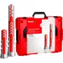 L-BOXX 102 DuoPower, seinapistik helehall/punane, 910-osaline