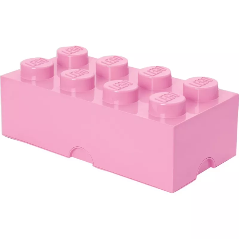 LEGO Storage Brick 8 roosa, hoiukast roosa