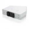 DIN-liistule paigaldatav fiiberoptiline jätkujaotur DIGITUS DN-96894 — nurga all, 6 SC SX / LC DX, alumiinium, hall