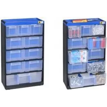 Hoiukast allit VarioPlus Pro 53/21 B x H T 300 525 – modulaarne väikeosade magasin