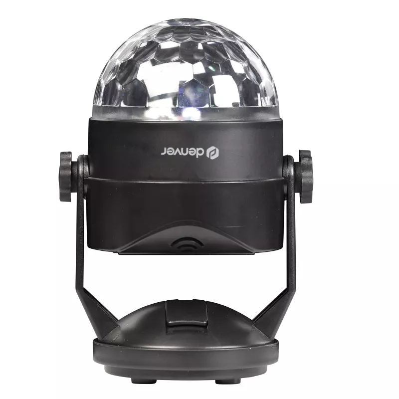LED-disko valgusefekt DENVER LDB-319 — kompaktne LED-pidutuli, mudel 117220200040