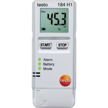 TESTO 184 H1 temperatuuriandmelogija, andmesalvesti, 64000 mõõteväärtust, -20 ... +70 °C, 0,1 °C (0572 1845)