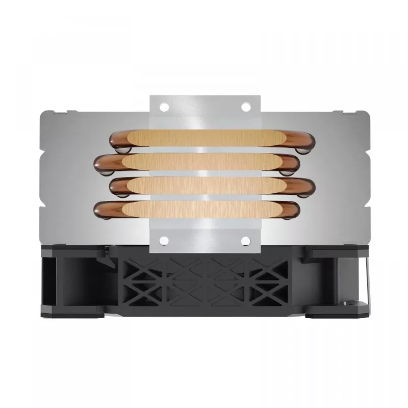 Protsessori õhkjahuti SAVIO SAVGCOVORTEXX2ARGB 4 soojustoruga, 120 mm ARGB-ventilaator, must