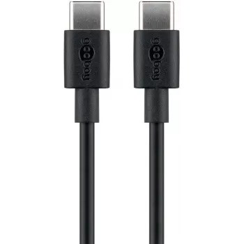 Goobay 51243 USB-kaabel 2 m USB 2.0 USB C Must (51243)