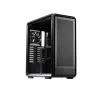PC Midi Tower Cooler Master MasterFrame 500 Mesh — must, läbipaistva küljeaknaga, toetab ATX/EATX, 2x200 mm esi-, 1x120 mm tagaventilaator