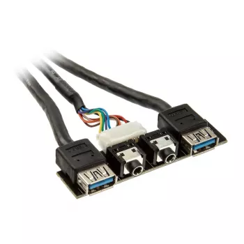 SilverStone I/O Port USB3.0 SG03B-F, SG04B-F, GD04, GD08, SG08 jaoks