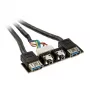 SilverStone I/O Port USB3.0 SG03B-F, SG04B-F, GD04, GD08, SG08 jaoks