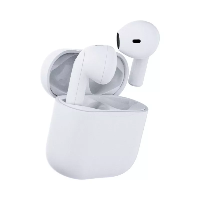 Peakomplekt happy plugs JOY TWS kõrvasisesed Bluetooth-kõrvaklapid kõnede, muusika, spordi jaoks — valge, 20–20000 Hz