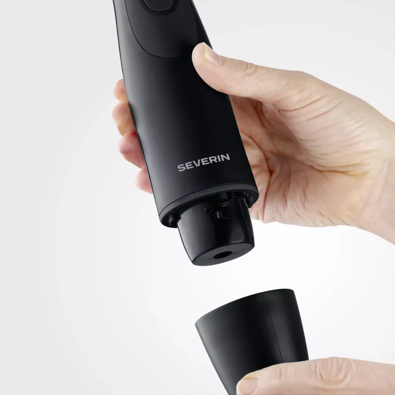 Sukelmikser SEVERIN SM 3760 — 350 W, 0,7 L, must, roostevabast terasest tera