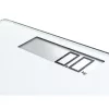 Soehnle Style Sense Comfort 100 elektrooniline vannitoakaal ristkülik valge (STYLE SENSE COMFORT 100)