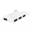 USB3.0 4-pordiline jaotur, hõbedane