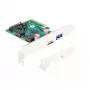 DeLOCK PCI Express x4 kaart 1 x USB USB-C 1 x USB Type-A 10 Gbps